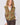 Argyle Cashmere Vest Olive green / brown
