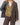 Argyle Cashmere Vest Olive green / brown